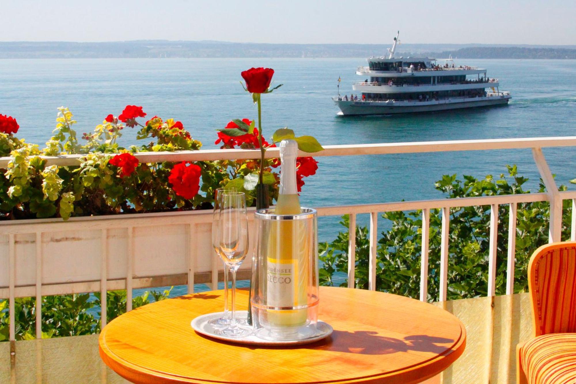 Seehotel Zur Muenz Meersburg Dış mekan fotoğraf